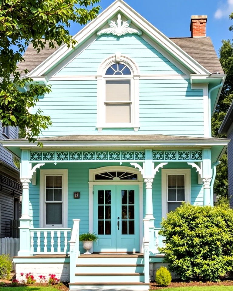 frosted aqua