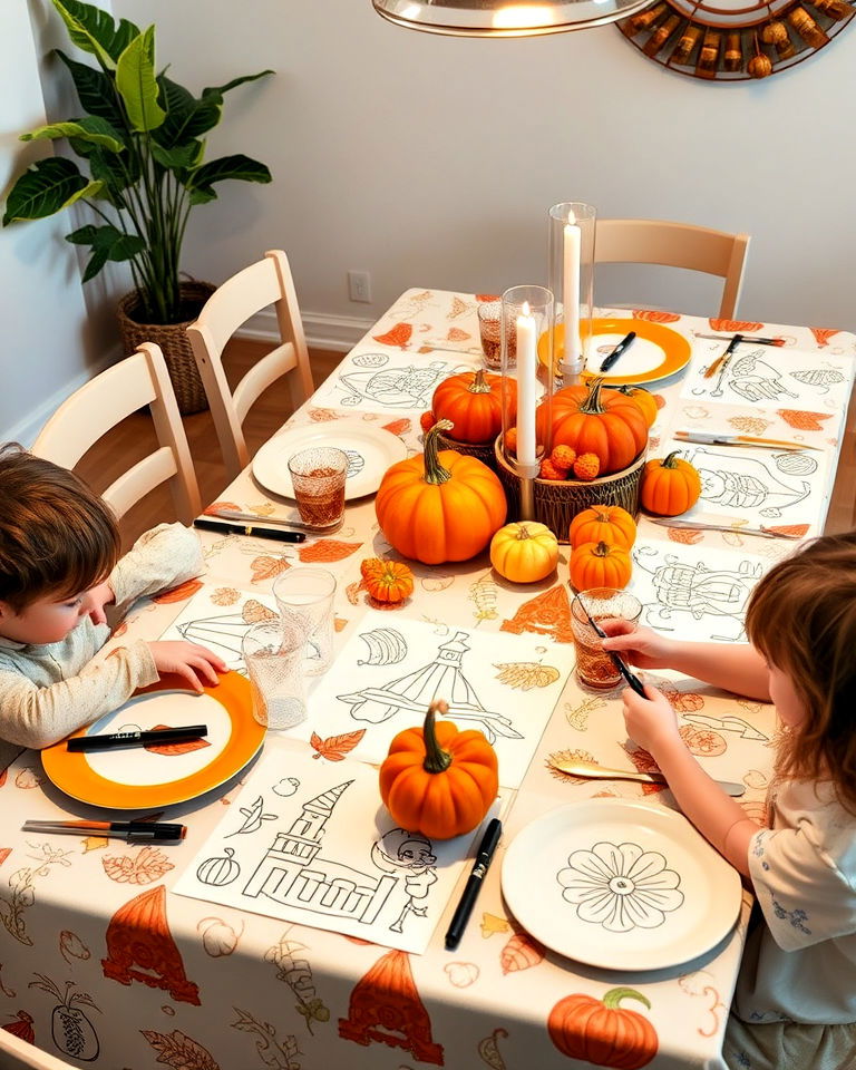 fun family friendly kids’ table