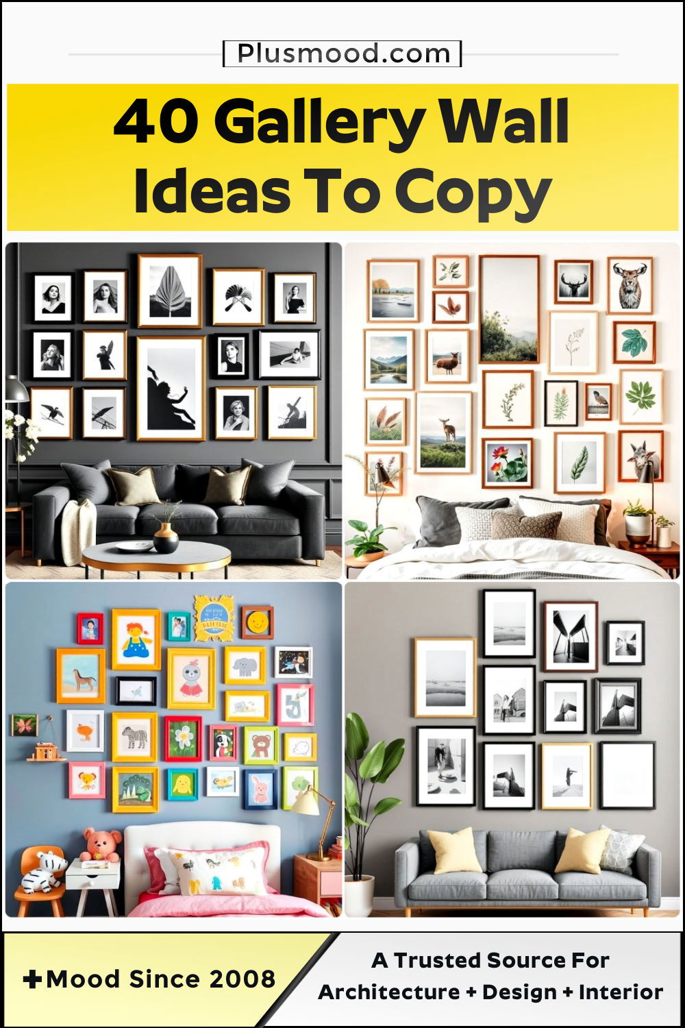 gallery wall ideas and inspiration