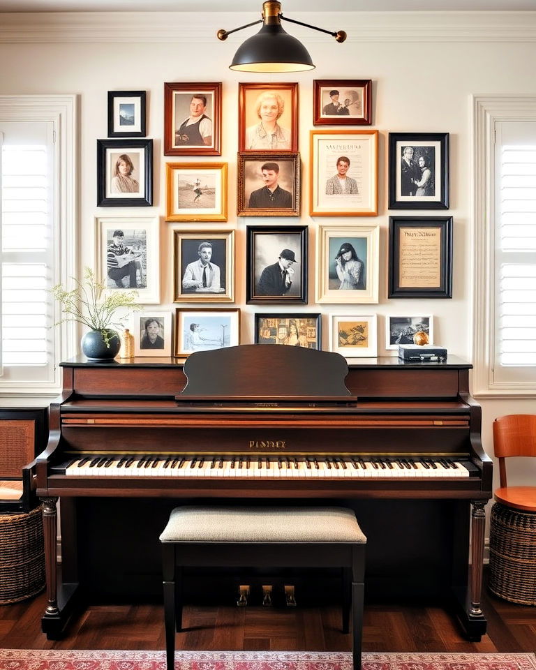gallery wall to add charm