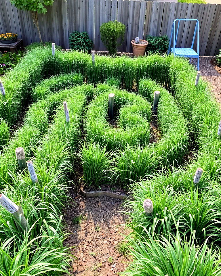 garden maze for problem solving for kids