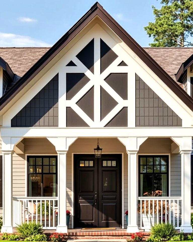 geometric gables