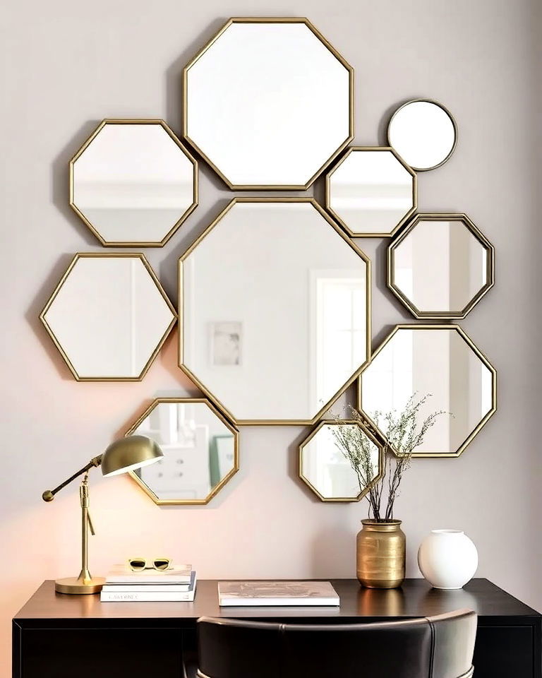 geometric mirror clusters