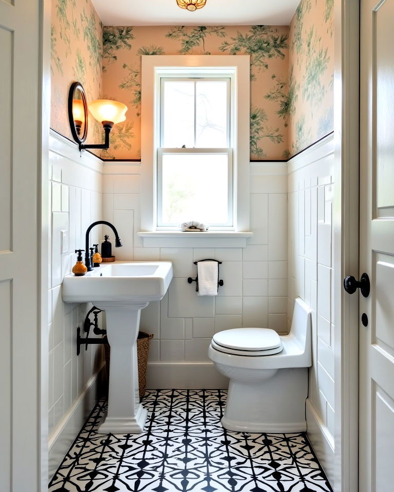 geometric patterned tiles