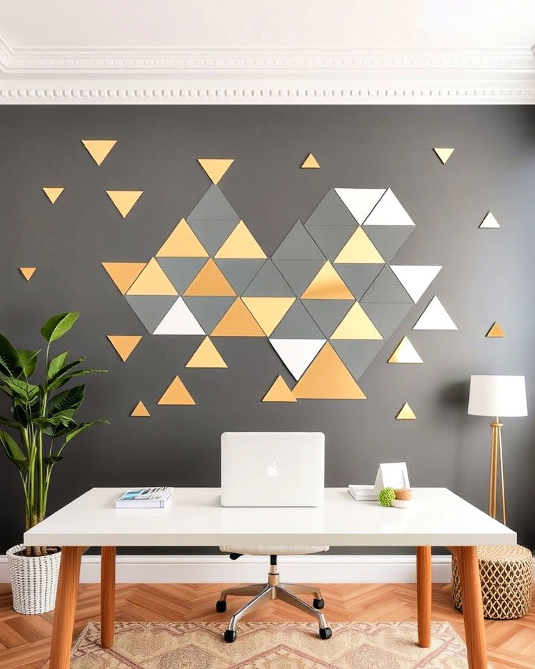 geometric wall decals