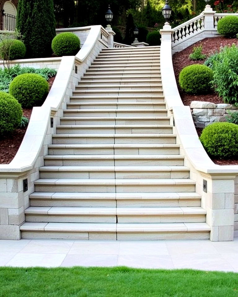 grand stone staircases