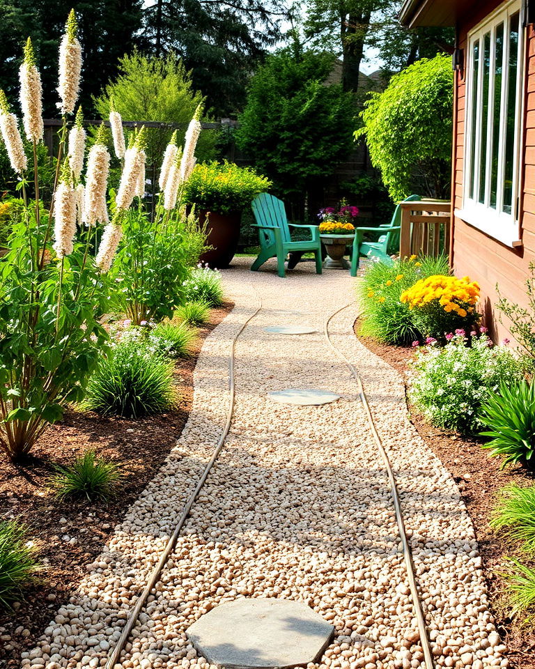 gravel garden pathway