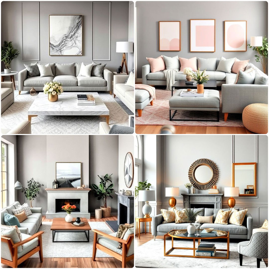 40 Gray Living Room Ideas To Transform Your Space