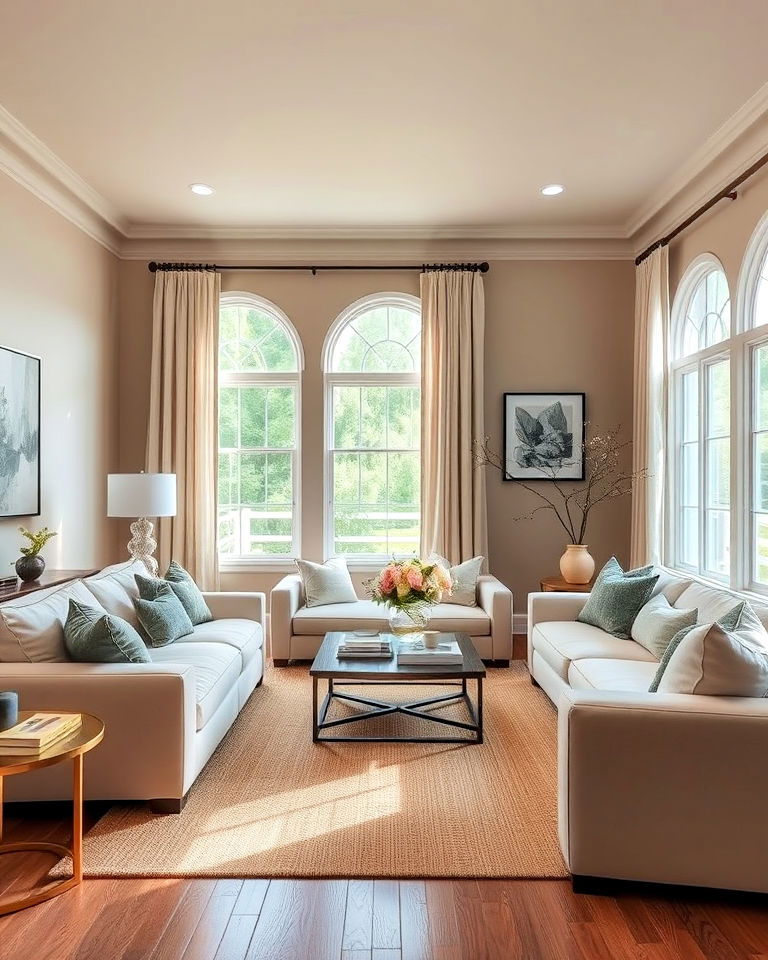 greige living room walls for sophistication