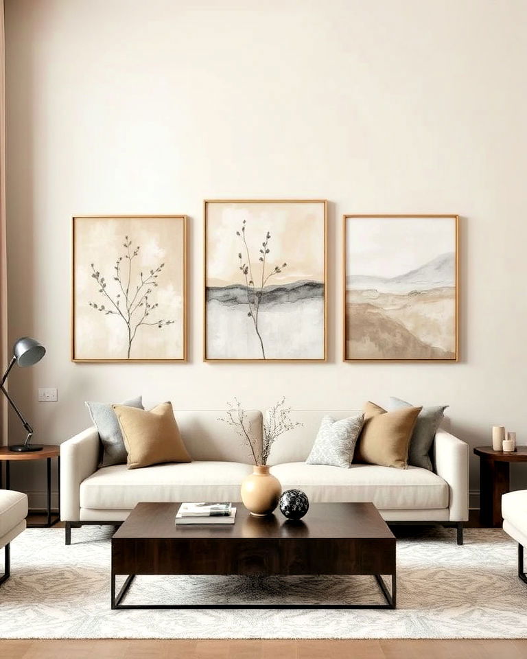 greige wall art to decorate your walls