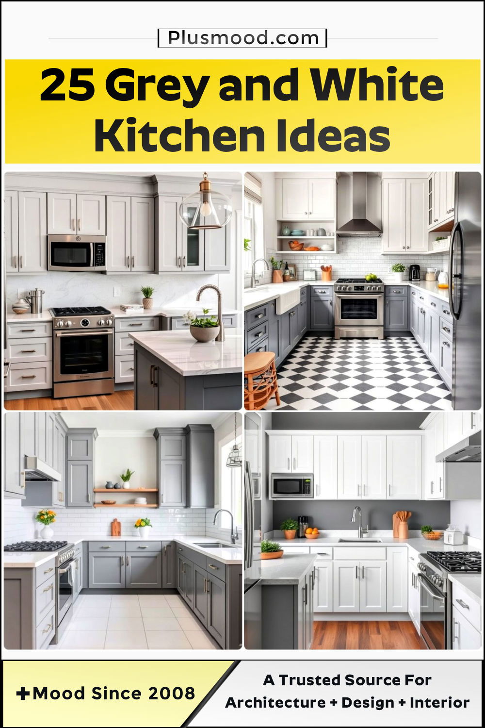 grey and white kitchen ideas and inspiration