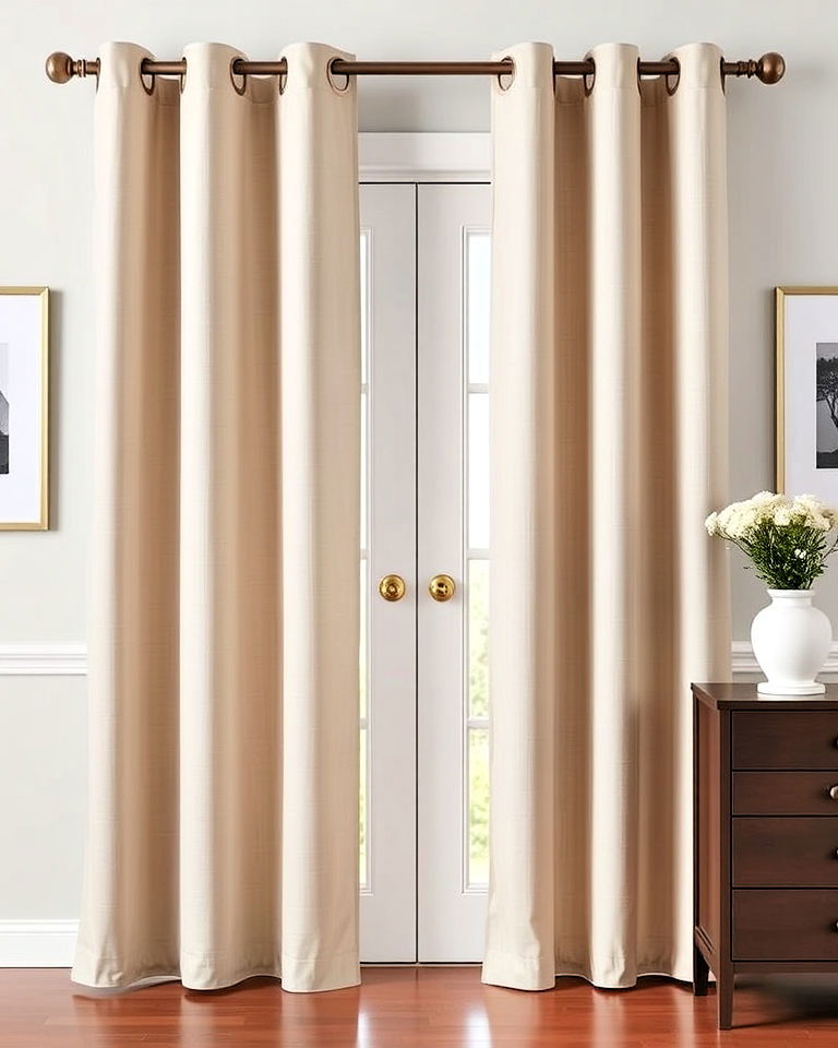 grommet curtains for easy movement