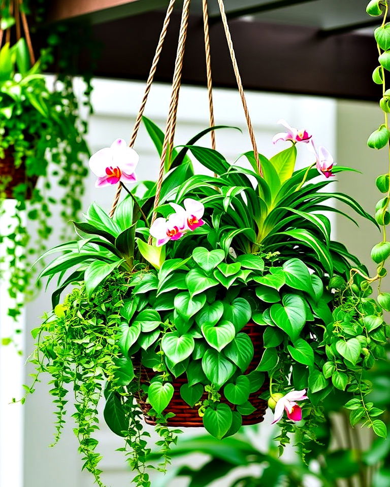 hanging planters and baskets