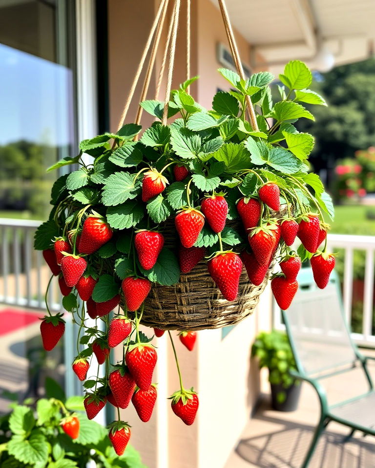 hanging strawberry baskets