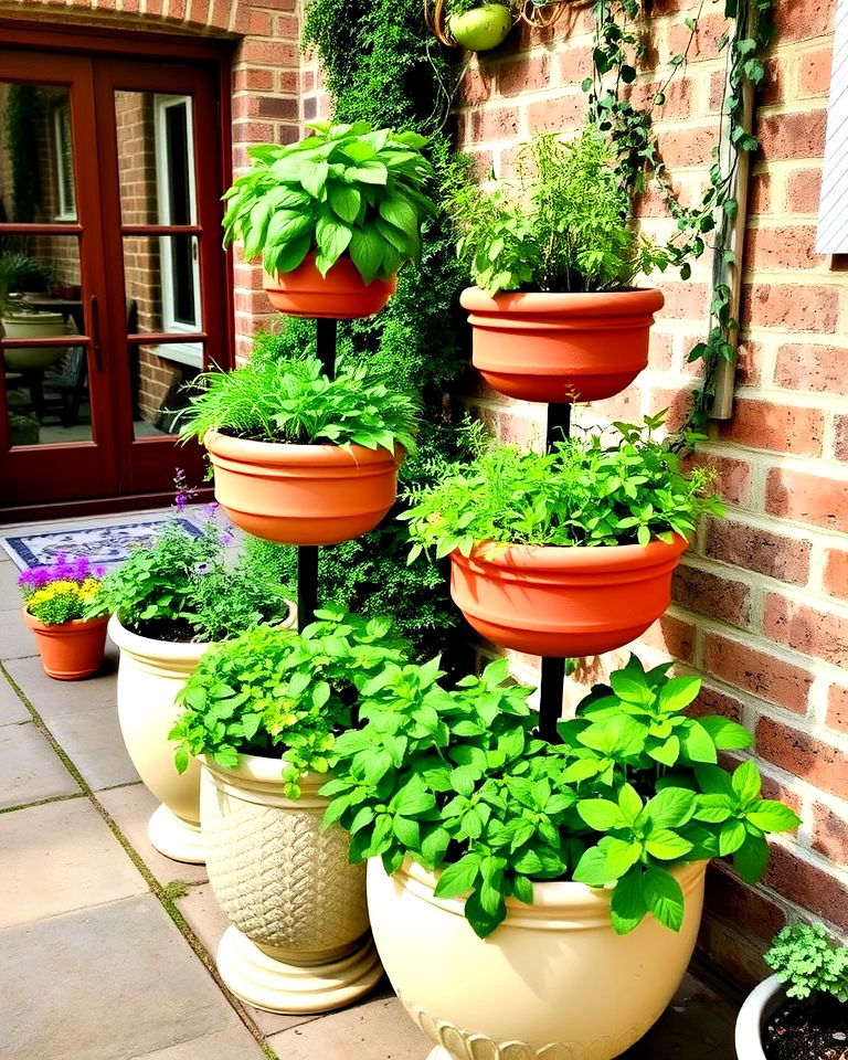herb garden for culinary use
