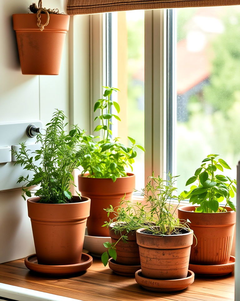 herb gardens