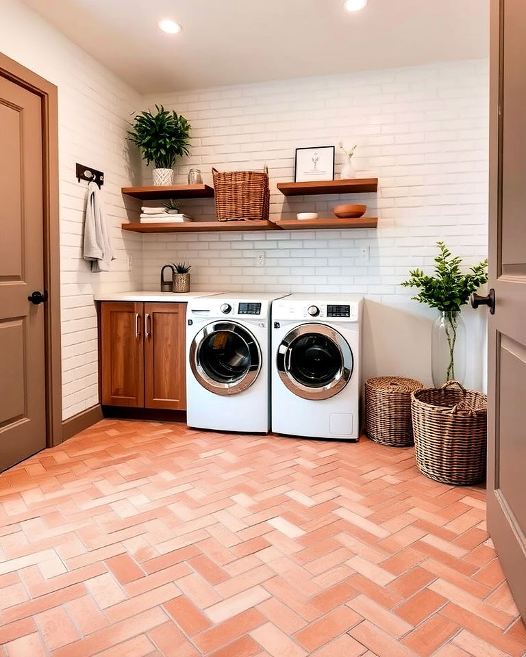herringbone brick pattern