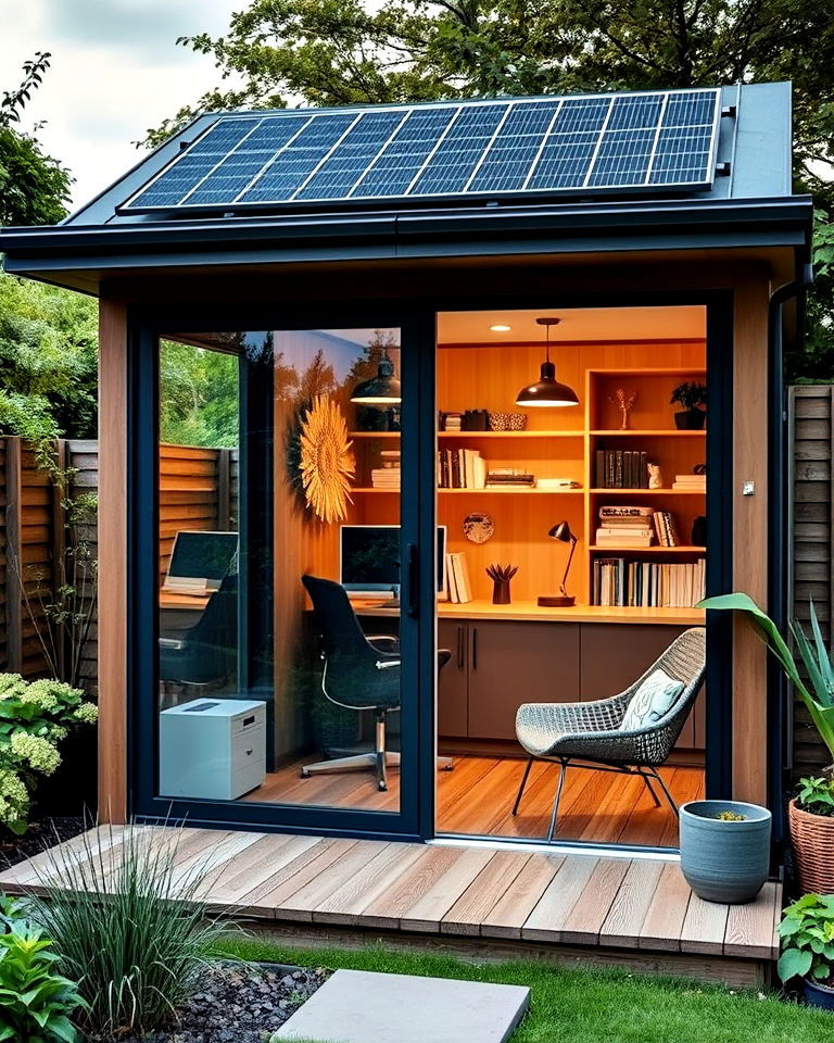 high tech smart garden office