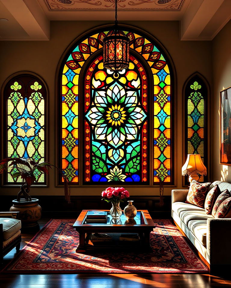 highlight stained glass windows