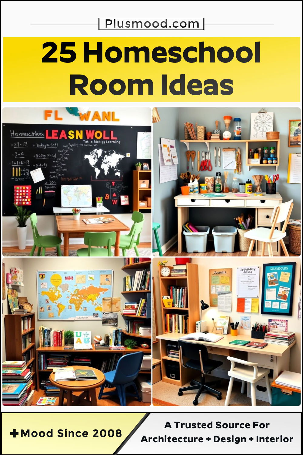 homeschool room ideas and inspiration
