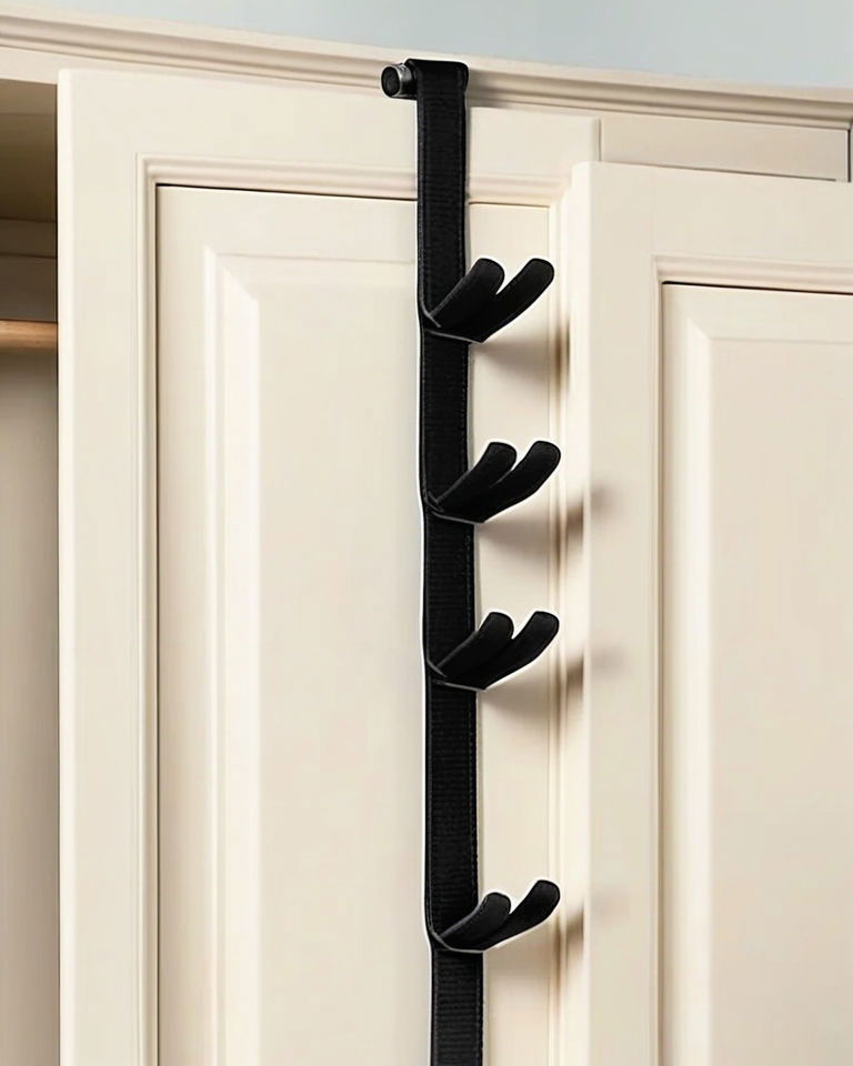 hooks to the closet doors