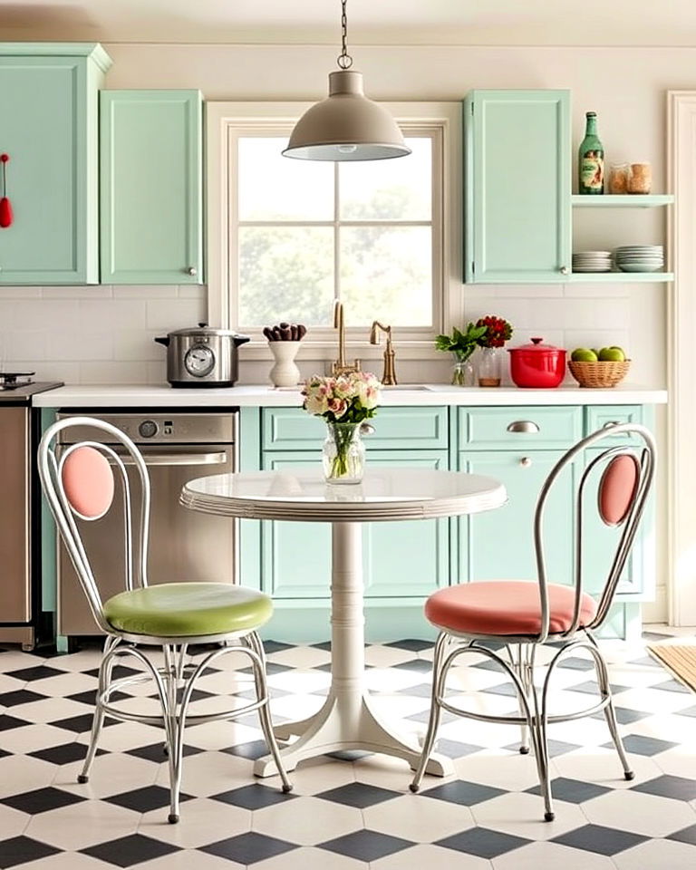 ice cream parlor chairs