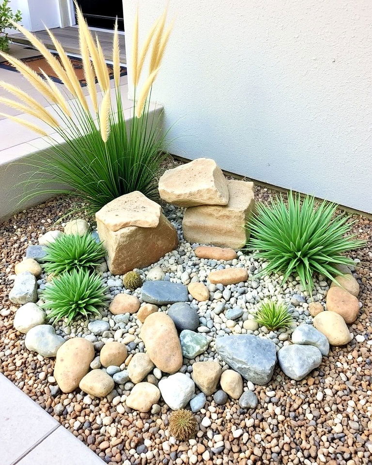 incorporate a miniature rock garden