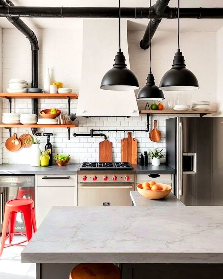 incorporate industrial elements