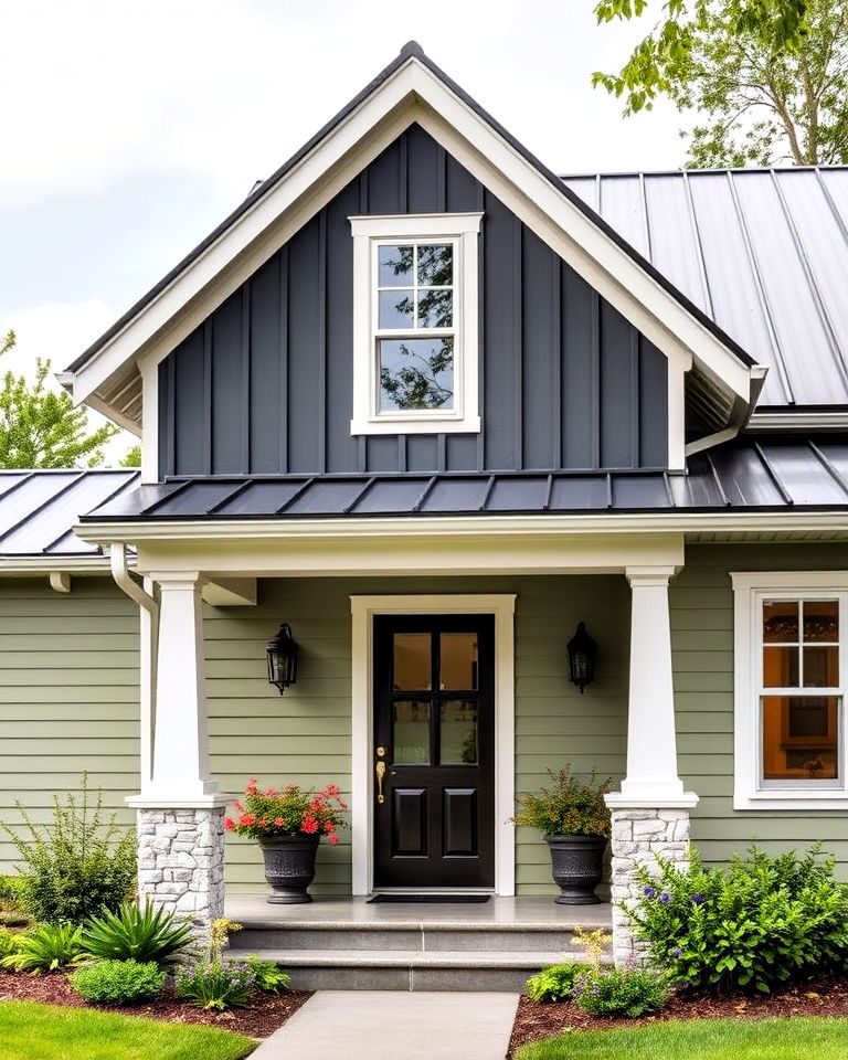 incorporating vertical siding