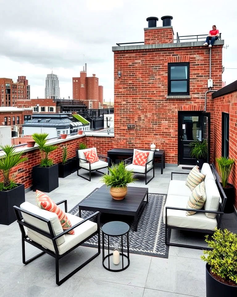 industrial chic deck