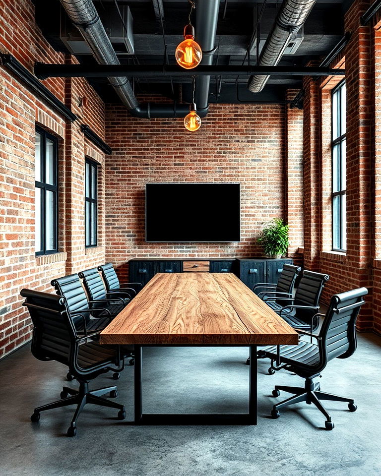 industrial style conference rooms