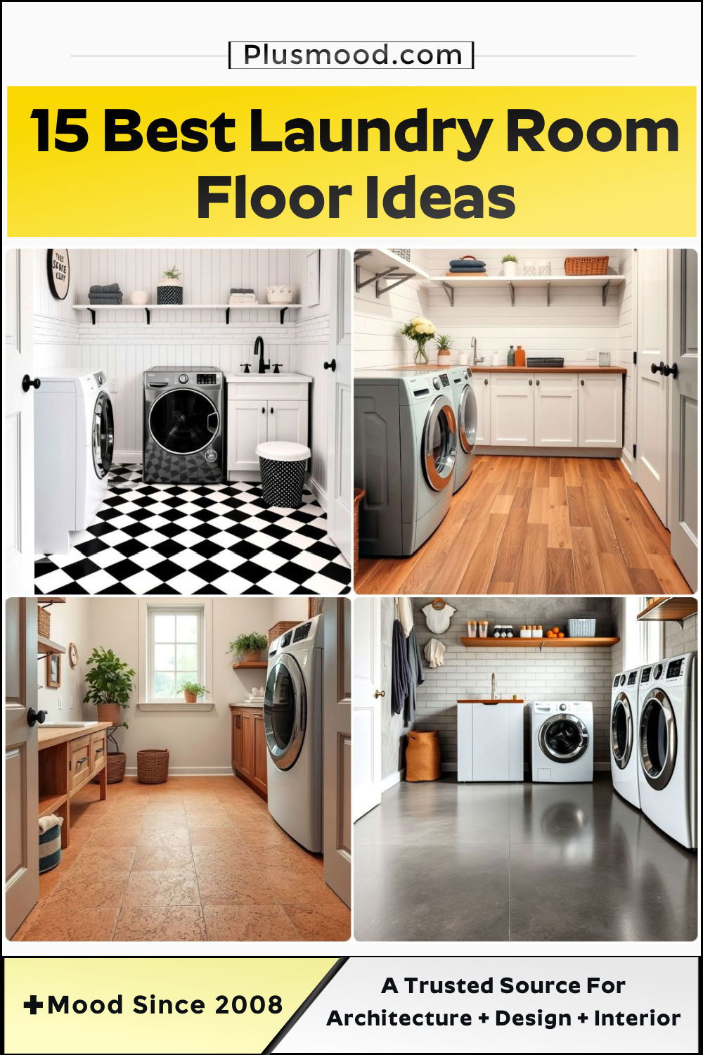inspiring laundry room floor ideas