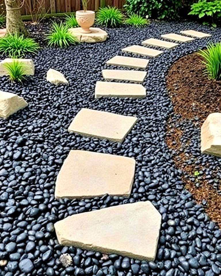 integrate in stepping stone designs
