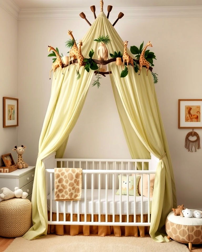 jungle canopy accent nursery