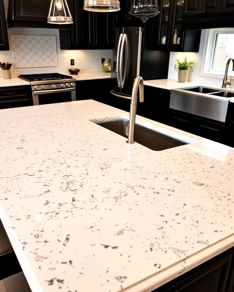 kashmir white granite kitchen countertop
