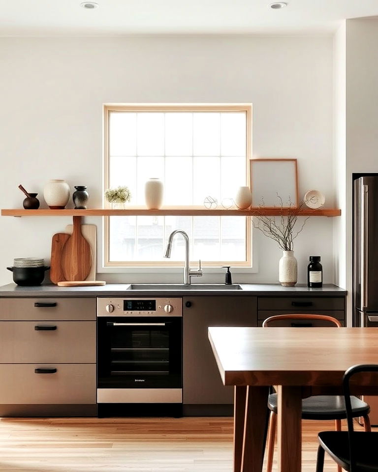 keep spaces uncluttered
