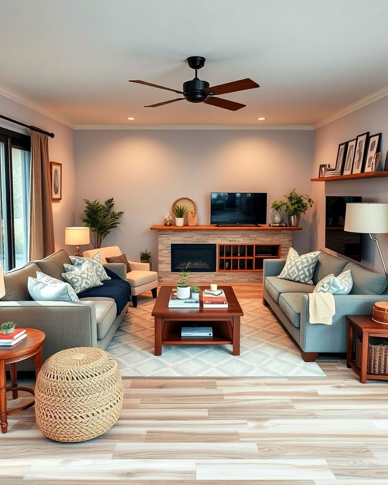 kid friendly family room