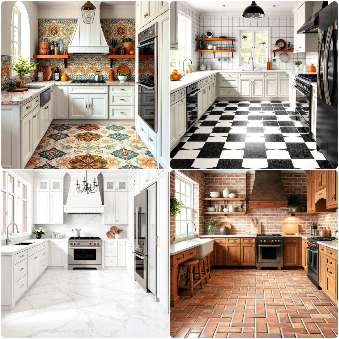 40 Kitchen Floor Tiles Ideas for A Beautiful Upgrade