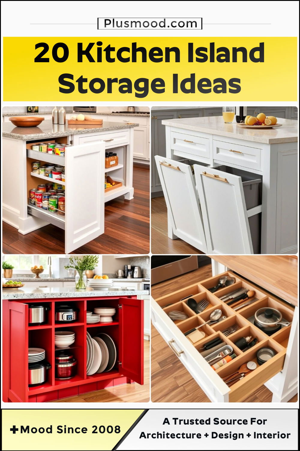 kitchen island storage ideas and inspiration