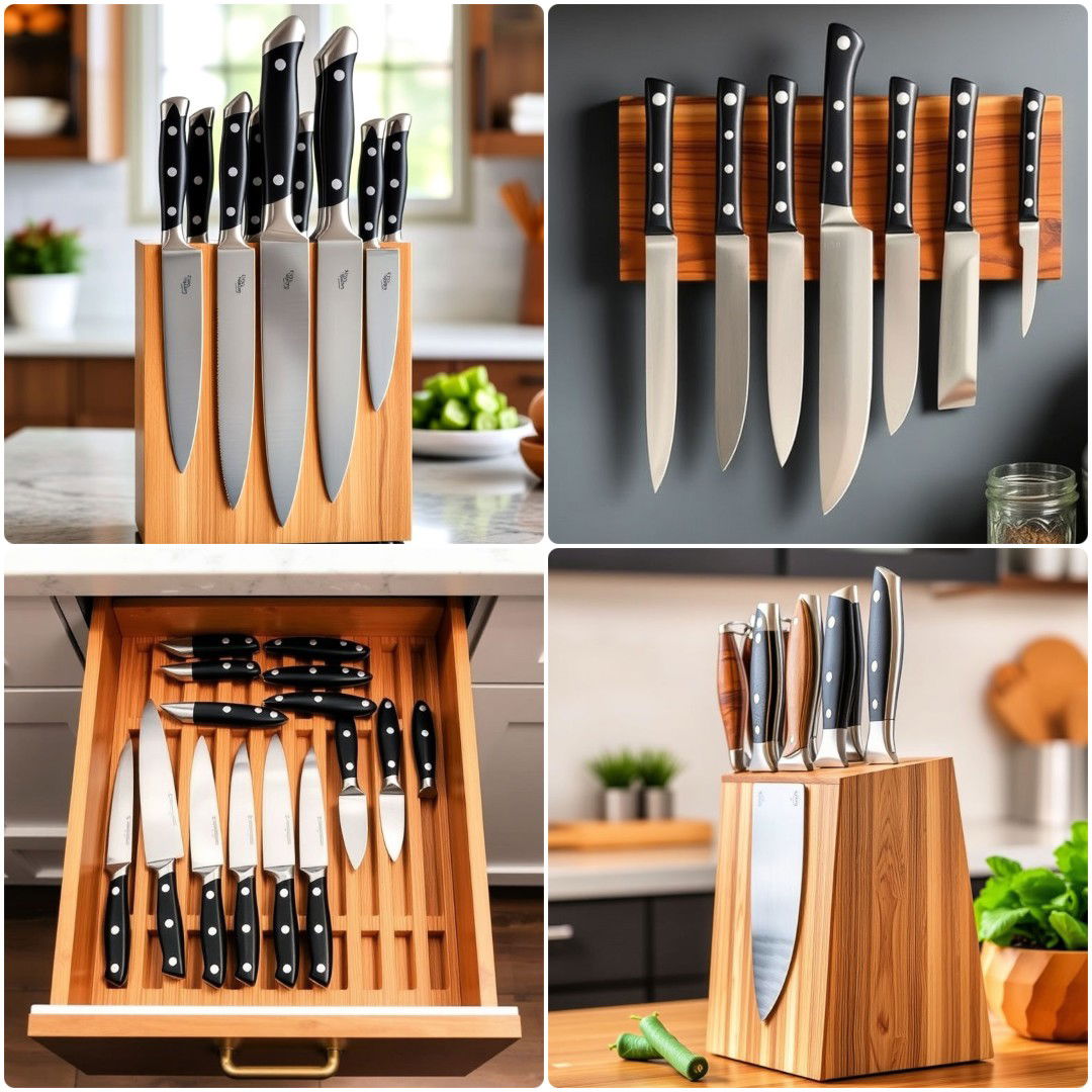 20 Knife Storage Ideas That Are Practical and Stylish