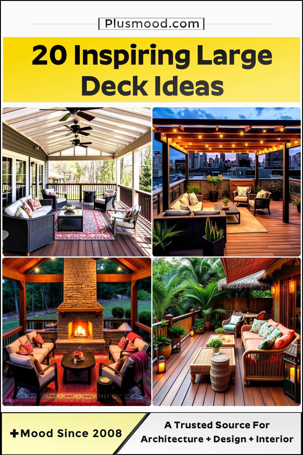 large deck ideas to copy
