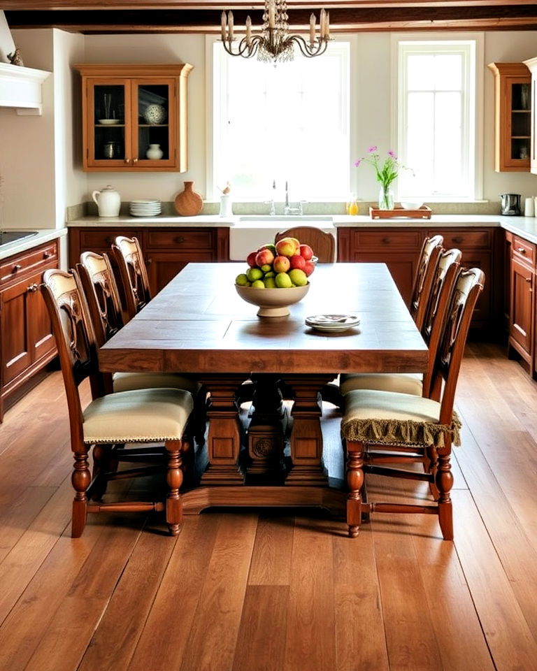 large dining table