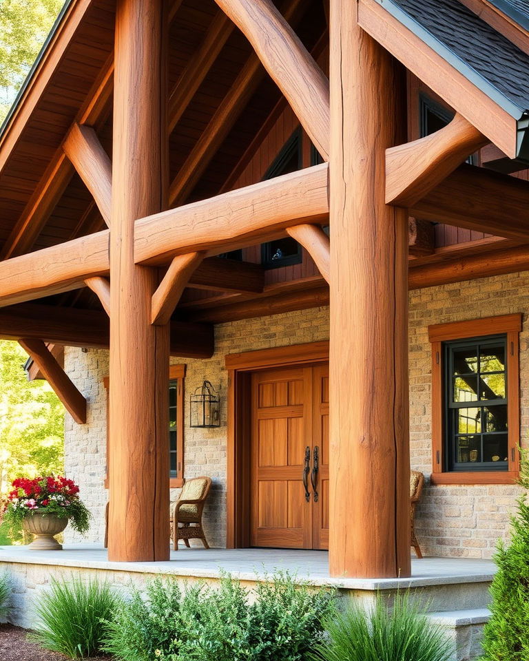 30 Front Porch Column Ideas for A Welcoming Entryway