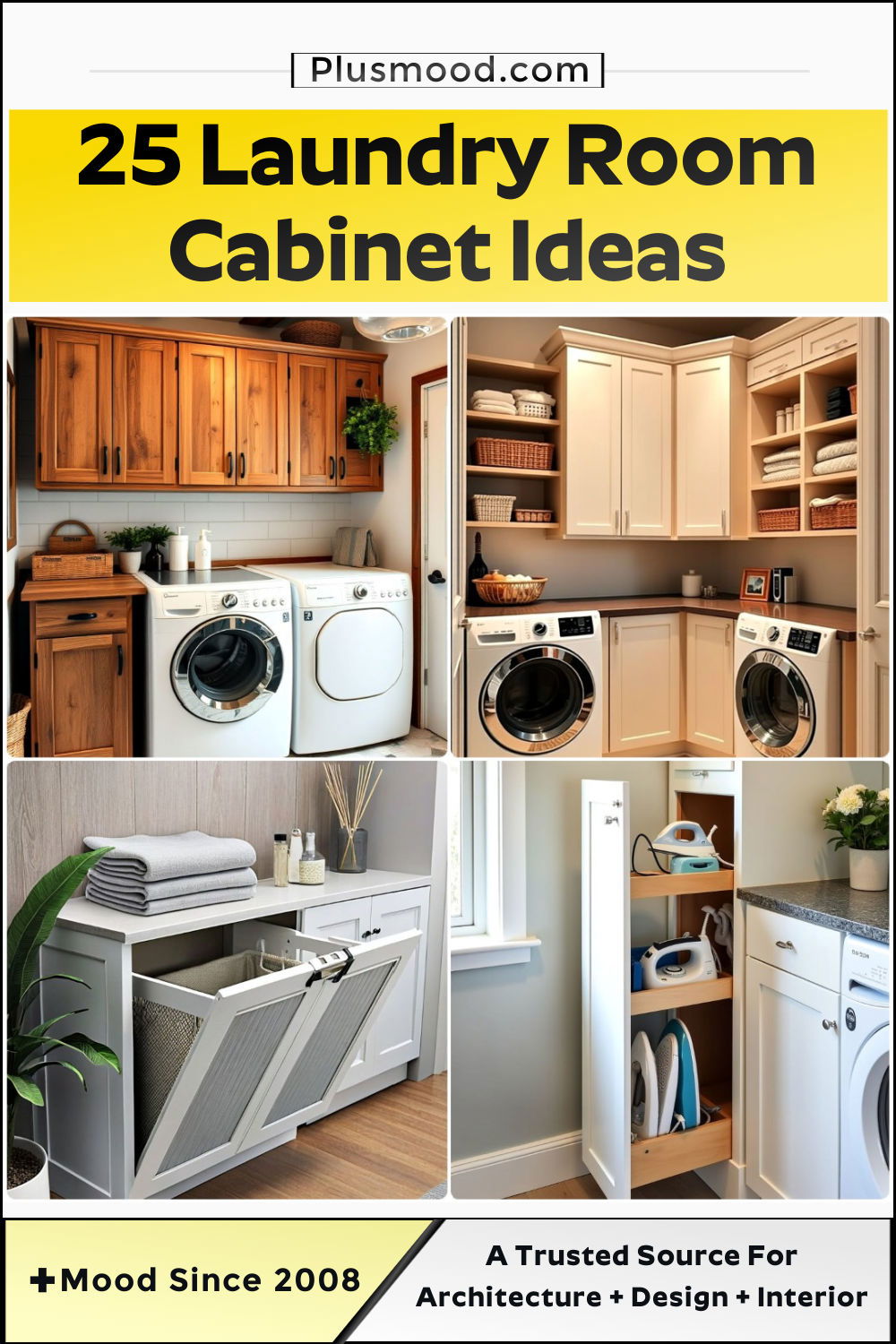 25 Laundry Room Cabinet Ideas For Maximum Organization