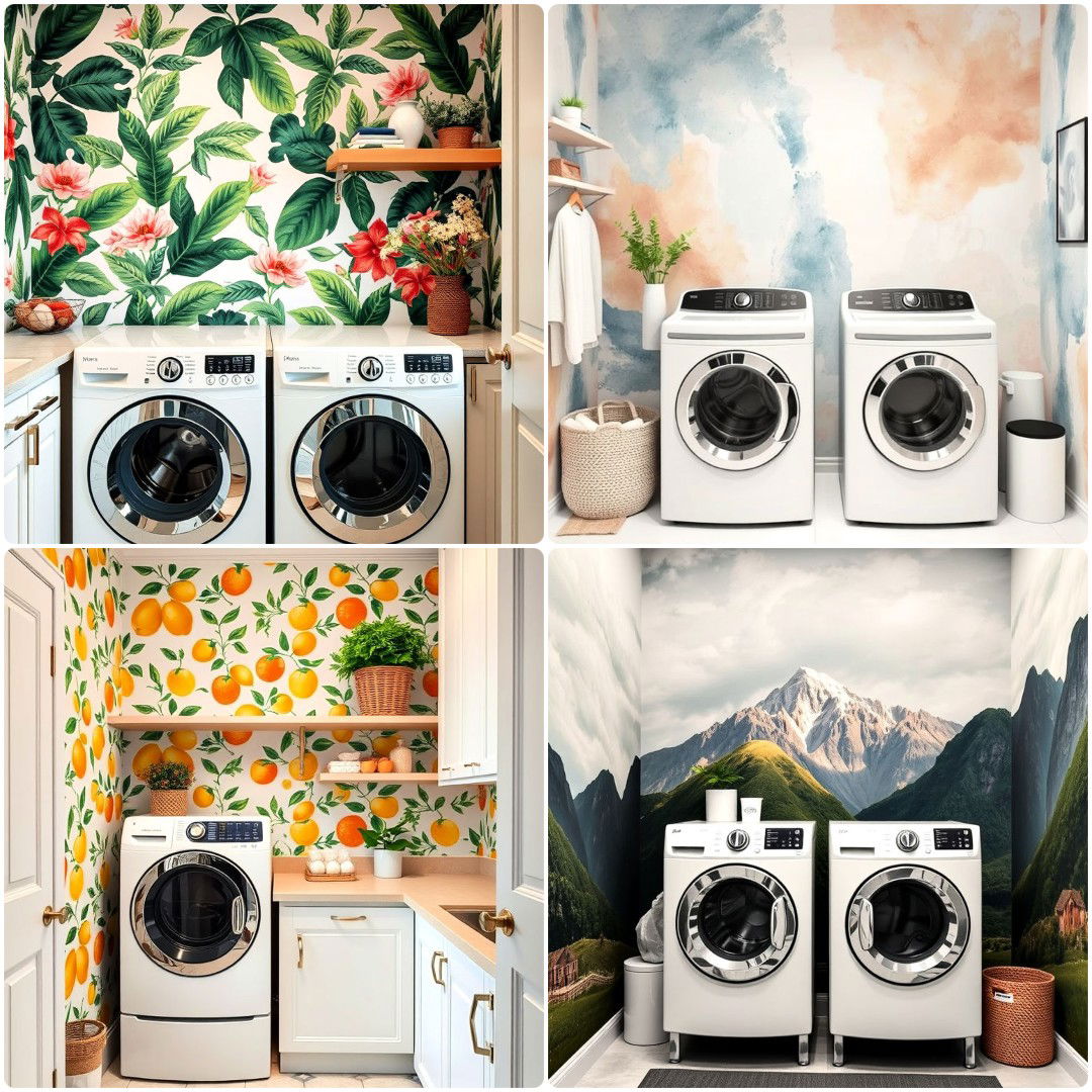 Laundry Room Wallpaper Ideas For A Stylish Space