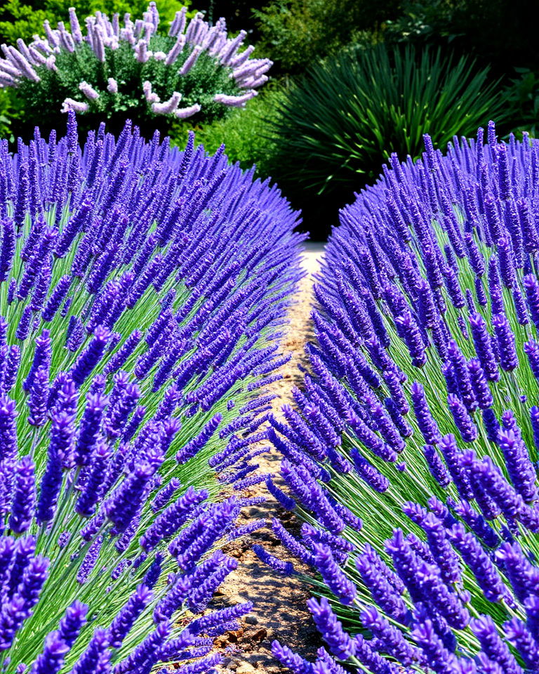 lavender borders