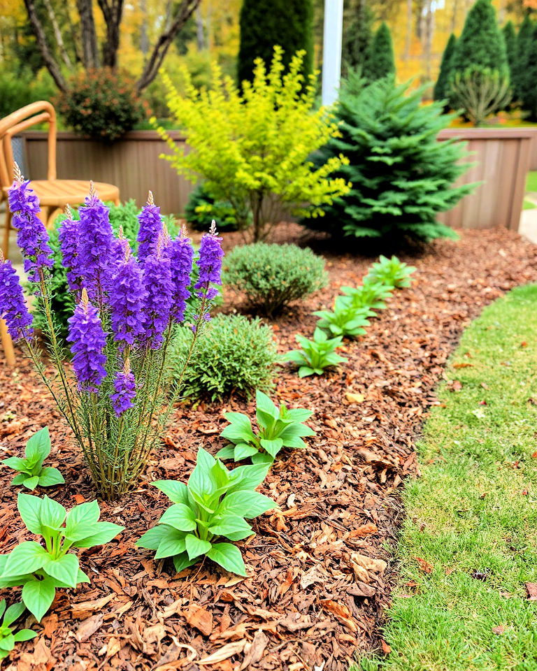 lay a mulch blanket for fall garden