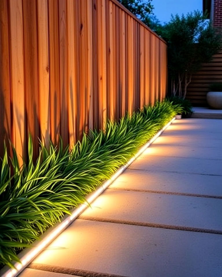 25 Fence Lighting Ideas To Illuminate Your Yard