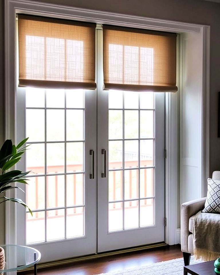 light blocking roller shades for a minimalist aesthetic