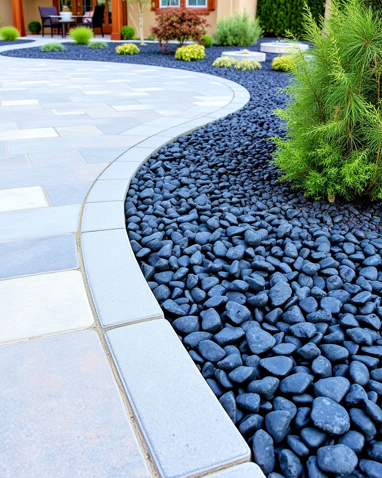 line walkways and driveways